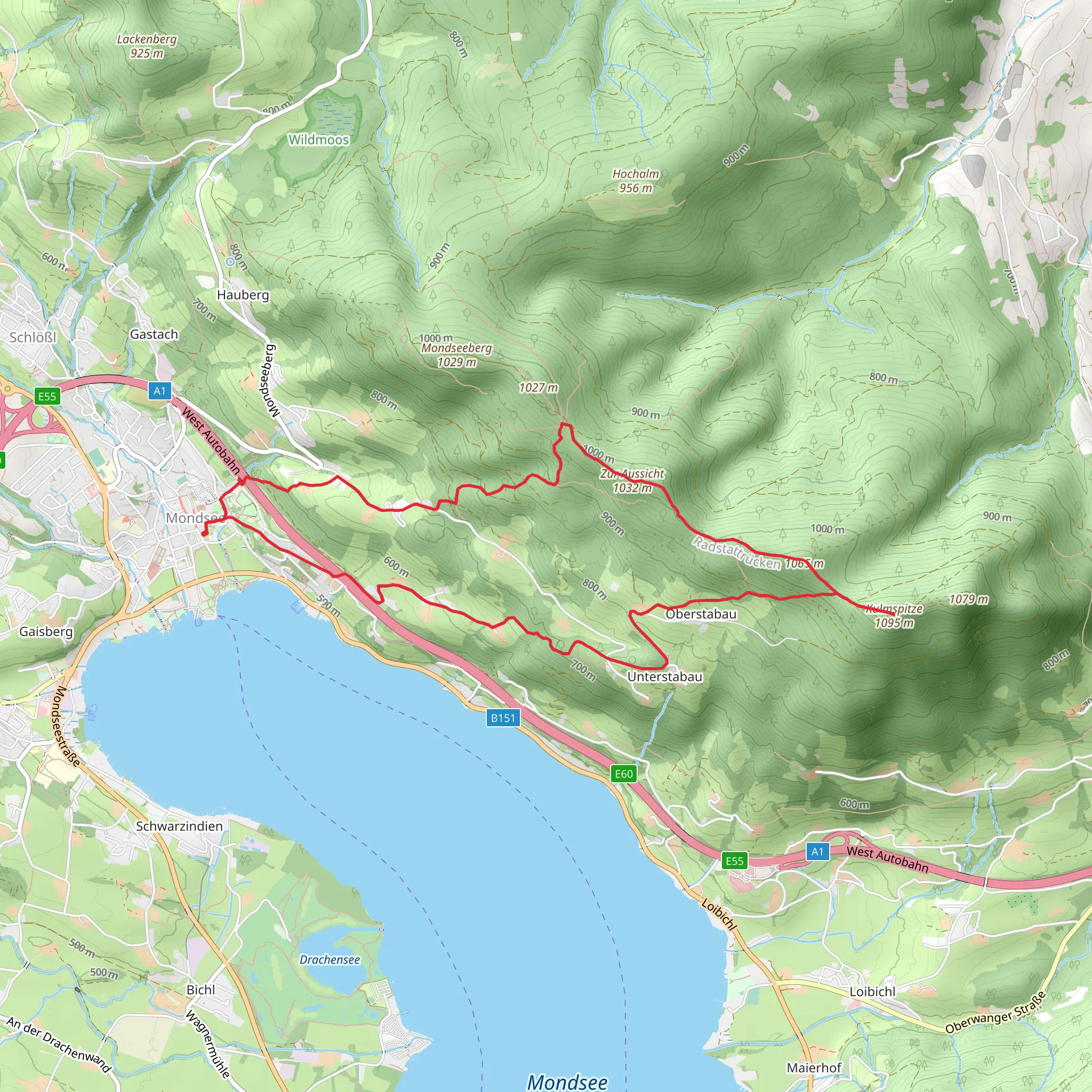 Radstatt chapel - Kulmspitz mobile static map