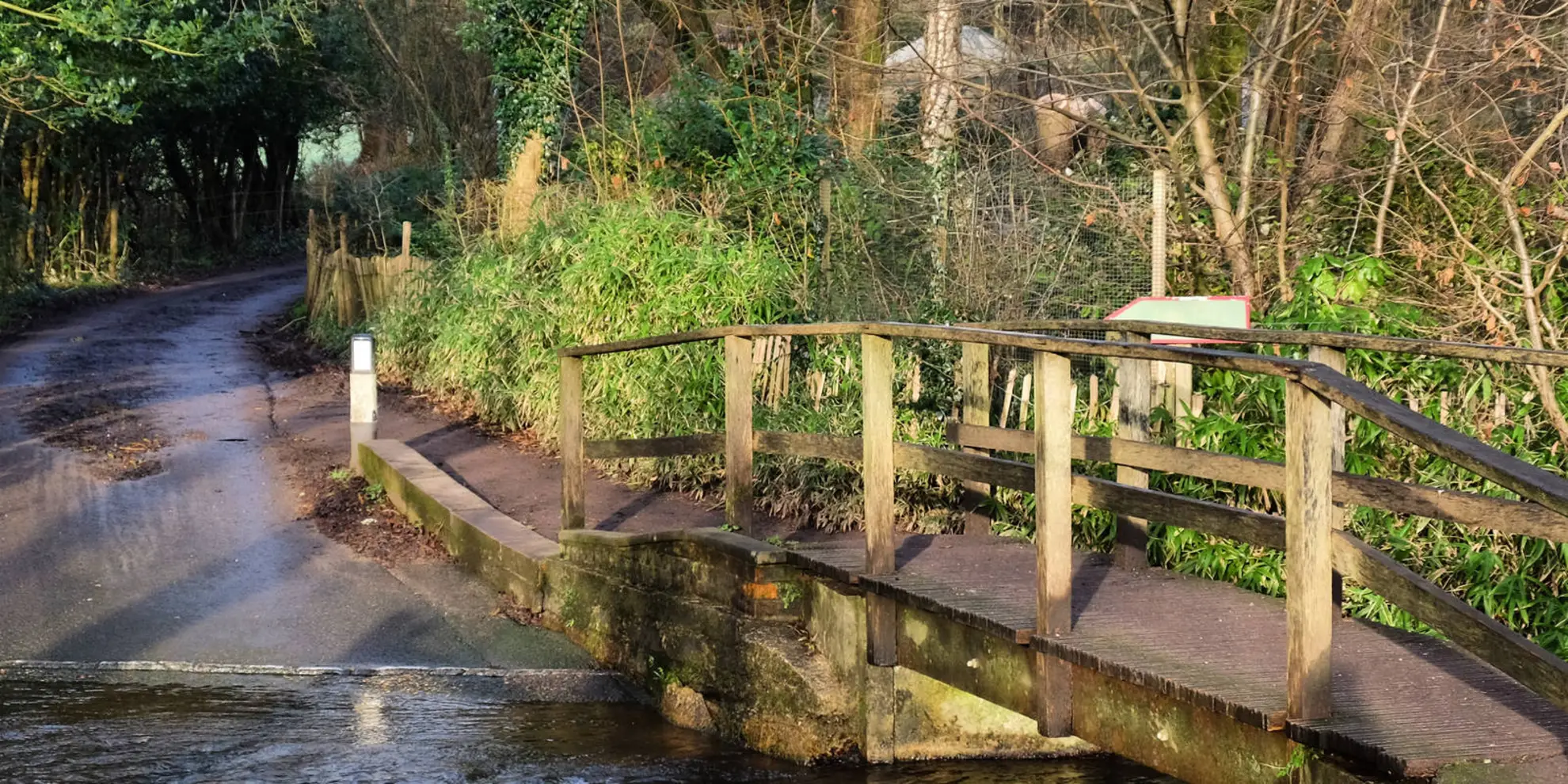An image depicting the trail Silent Pool - Gomshall and Shere and its surrounding area.