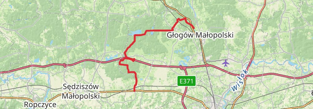 Rzeszów Loop stage 2 Map