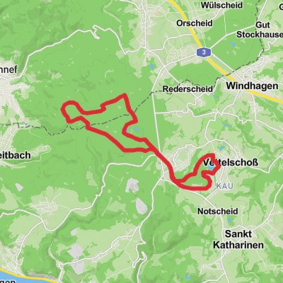 Kalenborn and Leyberg Loop mobile static map