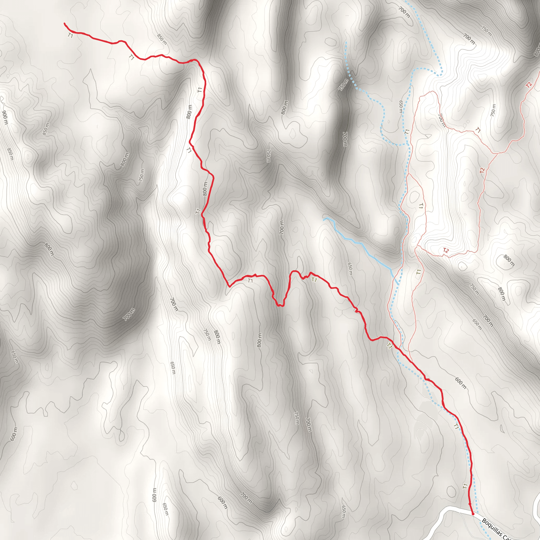 Ore Terminal Trail mobile static map