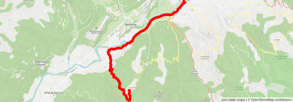 La Seu d'Urgell PR C 63 stage 2 Map