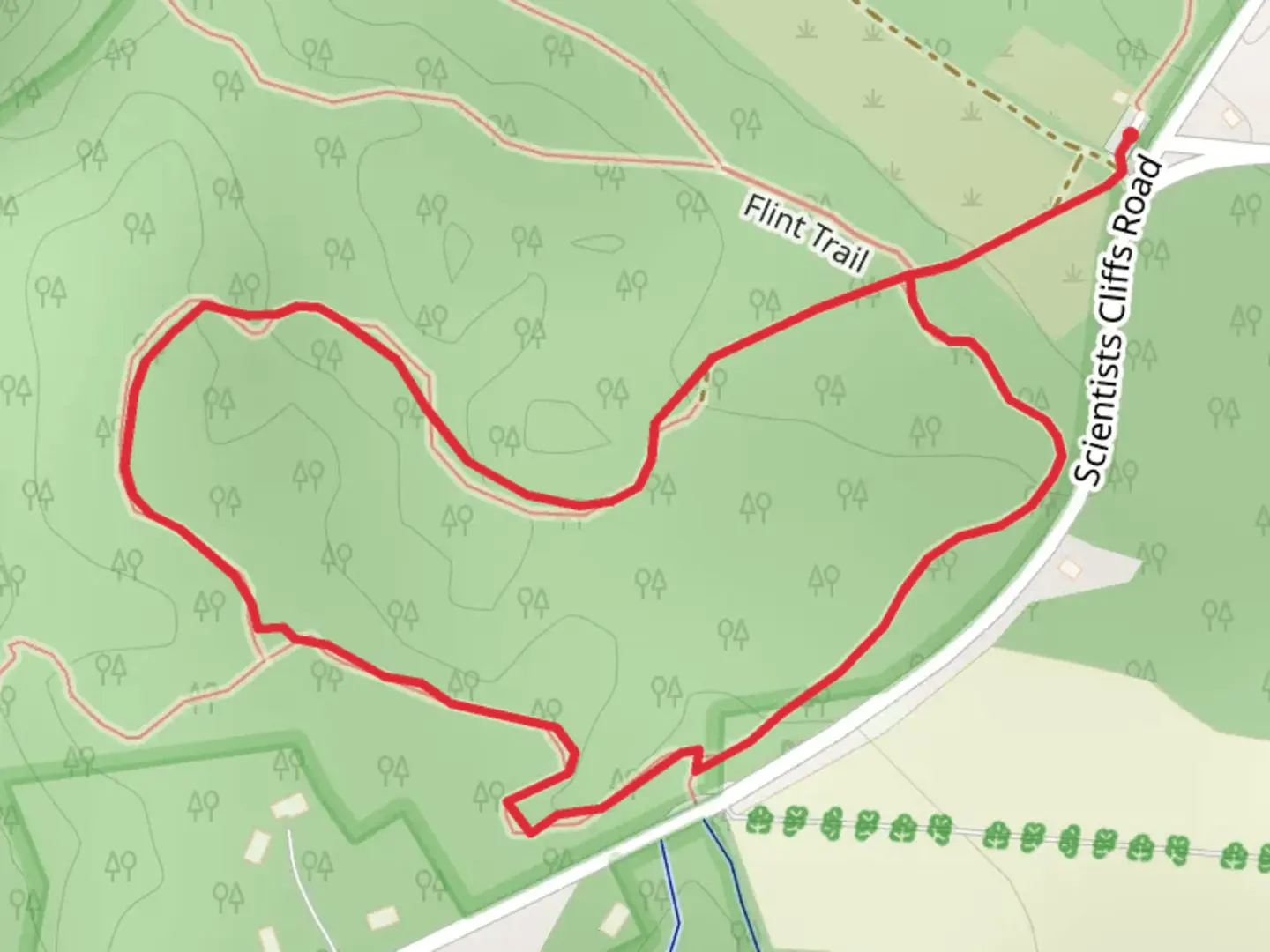 An image depicting the trail Laurel Loop Trail and its surrounding area.