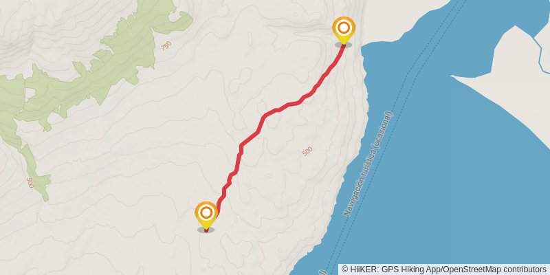 Huemul Circuit alt 3 Map
