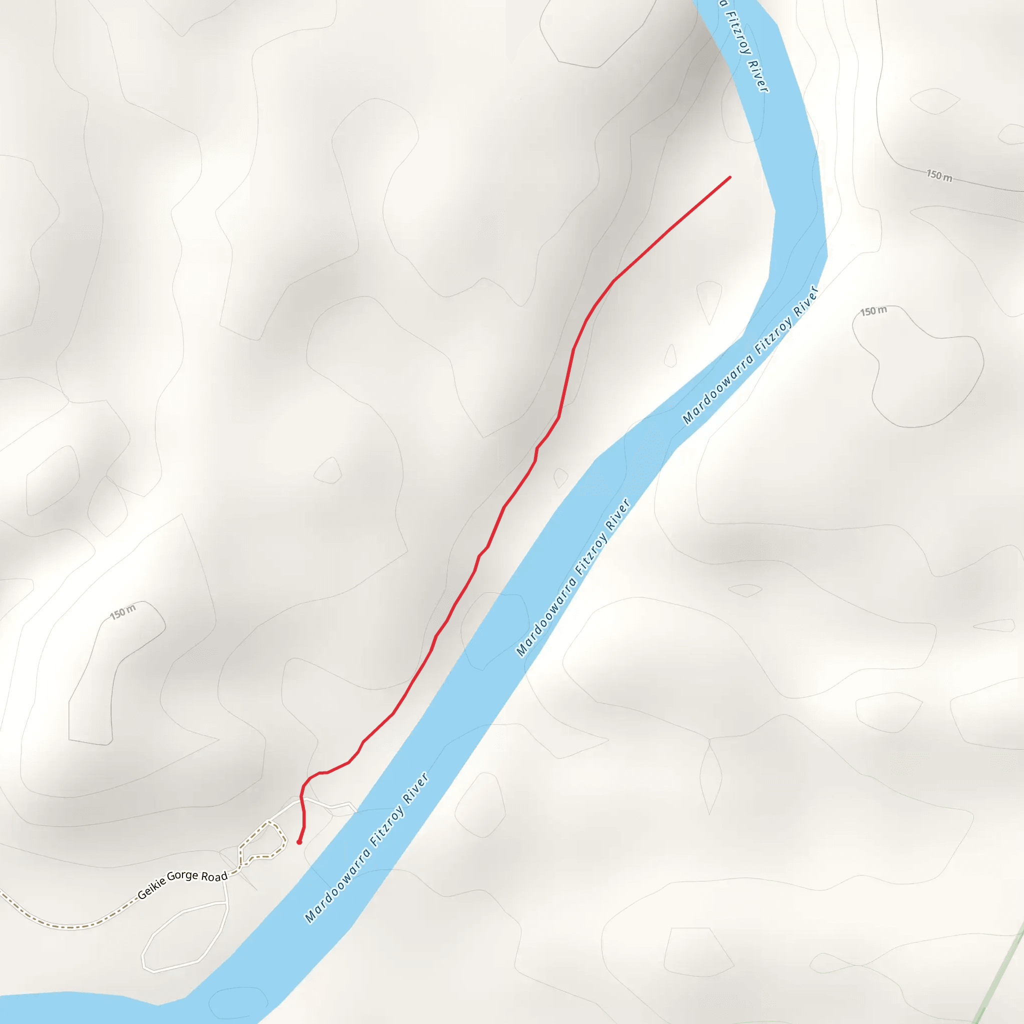 Jarrambayah Trail mobile static map
