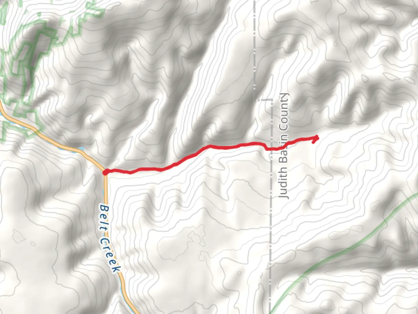 An image depicting the trail Jefferson Creek Walkalong and its surrounding area.