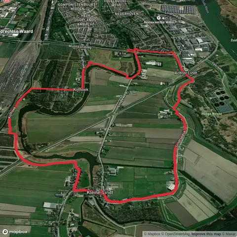 Devel River and Kleine - Lindt via Devel Weg and Linde Weg