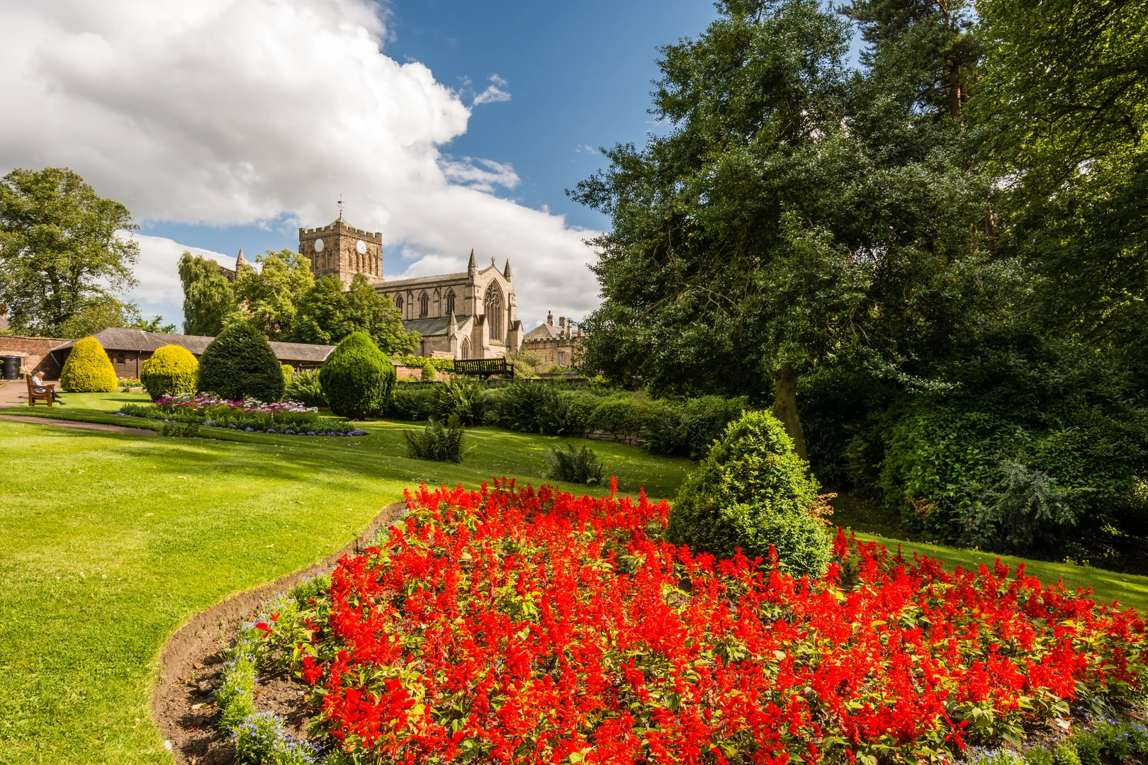 An image depicting the trail Haytongate to Halton Chesters Walk and its surrounding area.