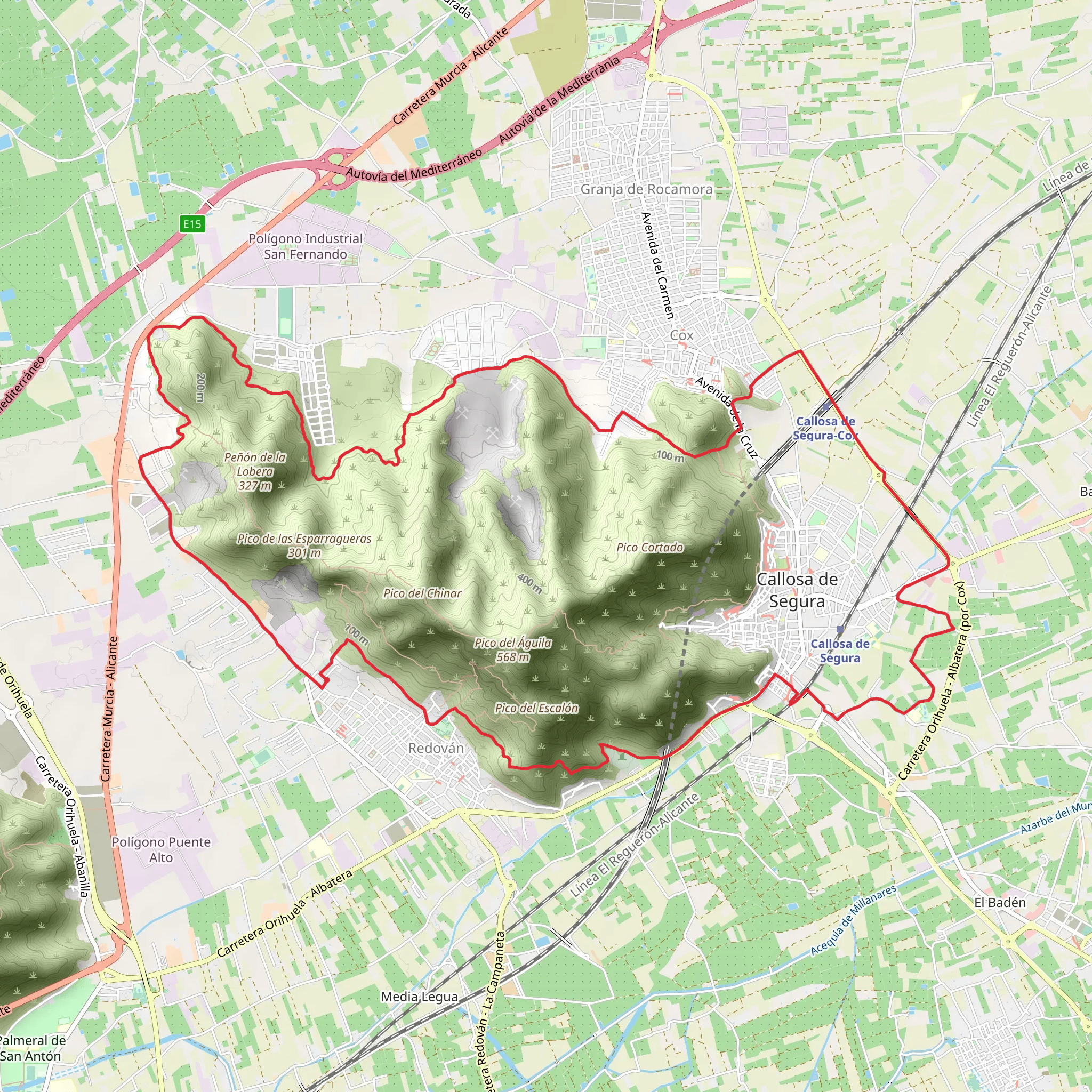 Viewpoint of the Vega PR CV 441 mobile static map