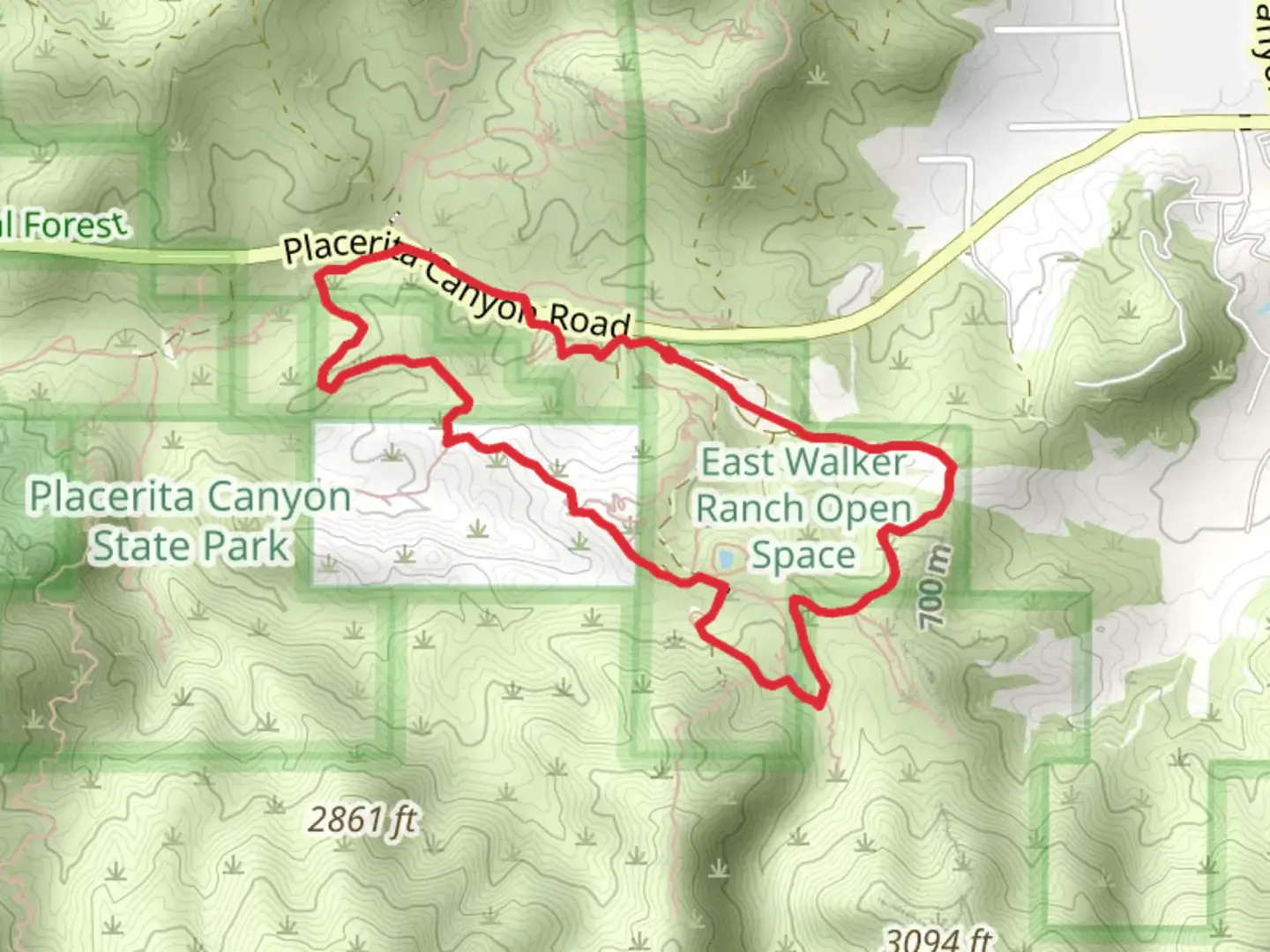 An image depicting the trail Allen Loop Trail and its surrounding area.
