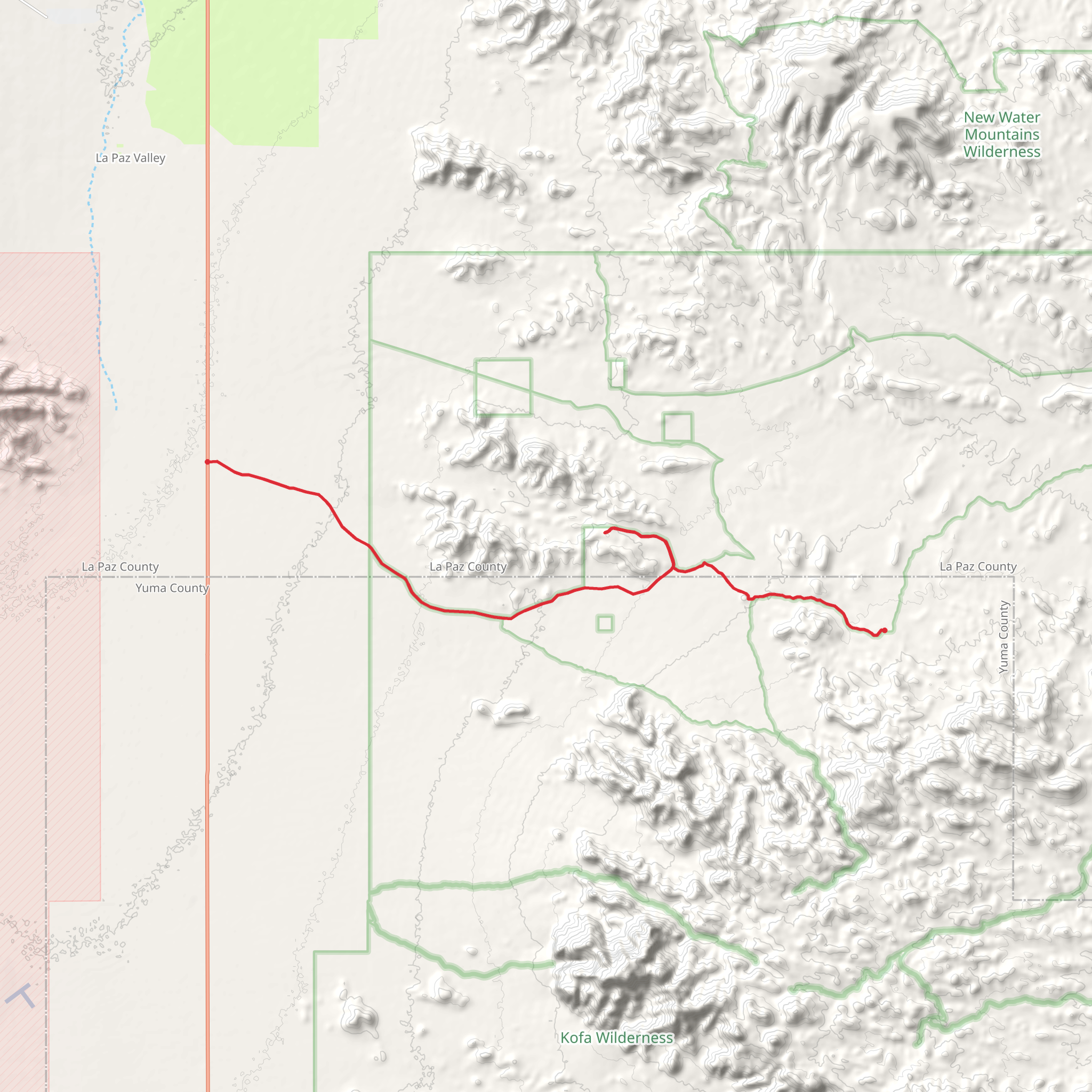 Beahive via French Creek mobile static map