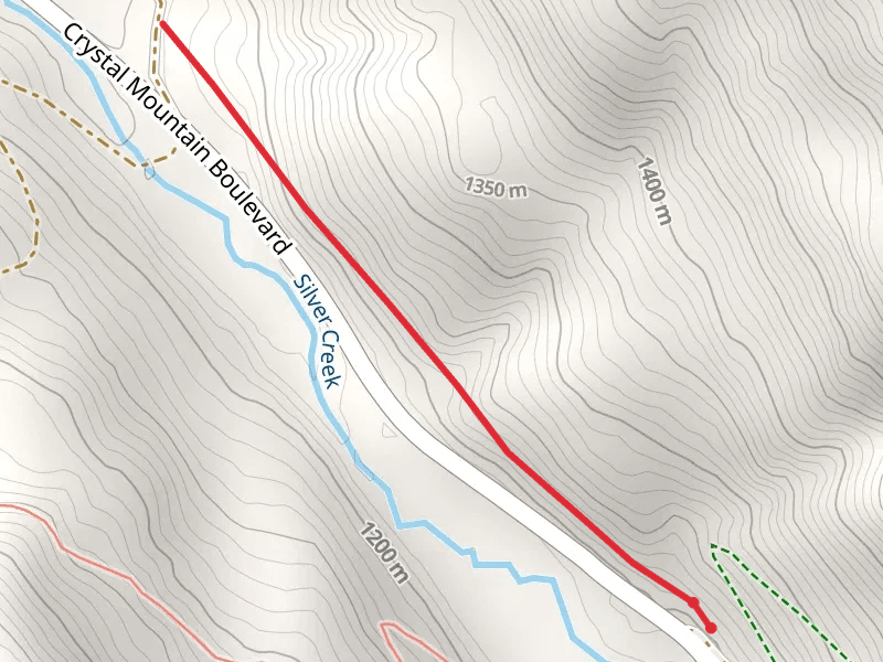 Half Camp Trail mobile static map