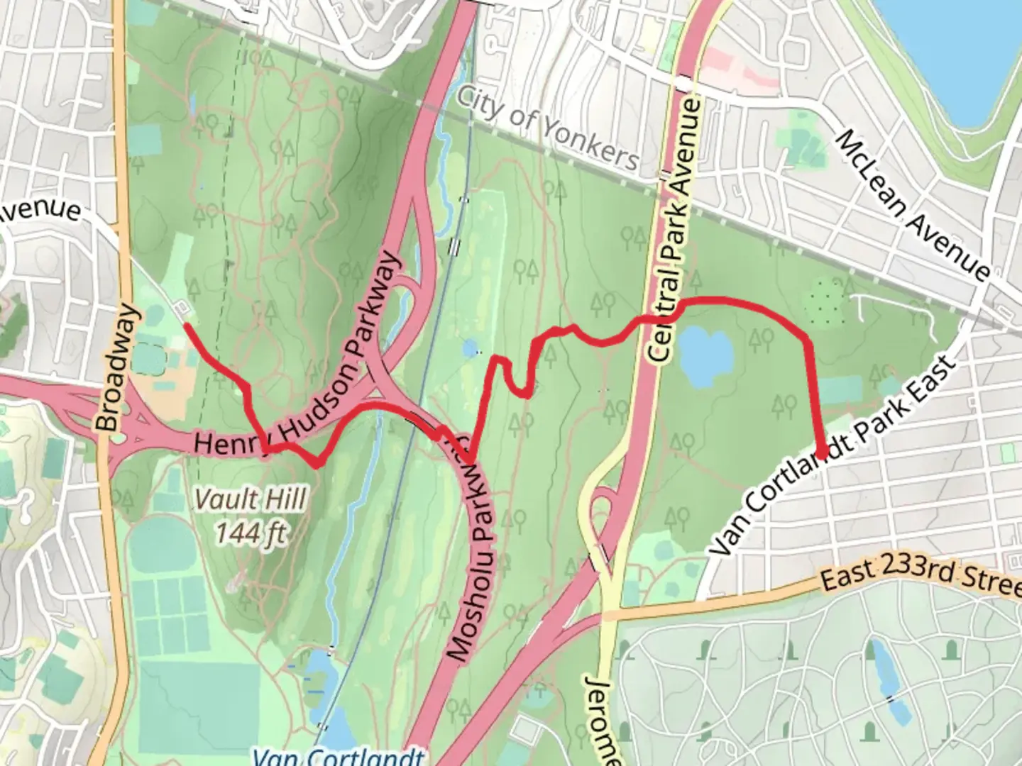 An image depicting the trail John Muir Nature Trail and its surrounding area.