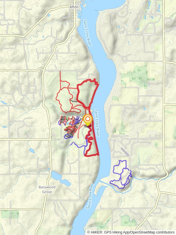 North and South River Loop Trail - Afton State Park
