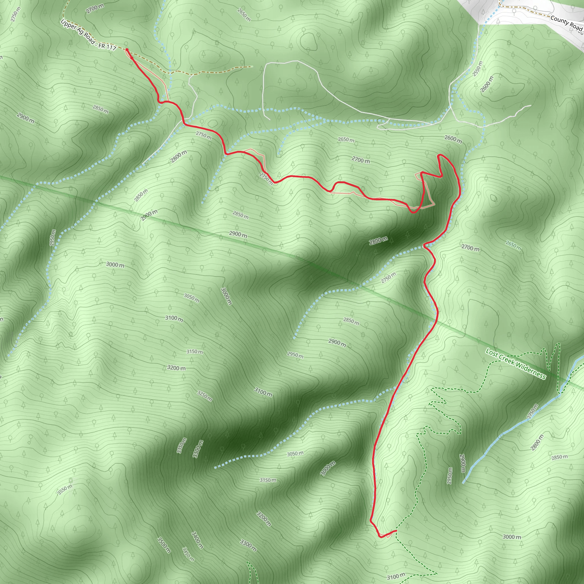 Brookside Ag Trail mobile static map