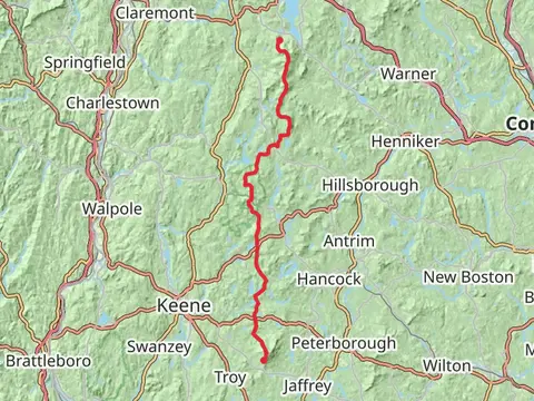 Monadnock - Sunapee Greenway Trail Point to Point