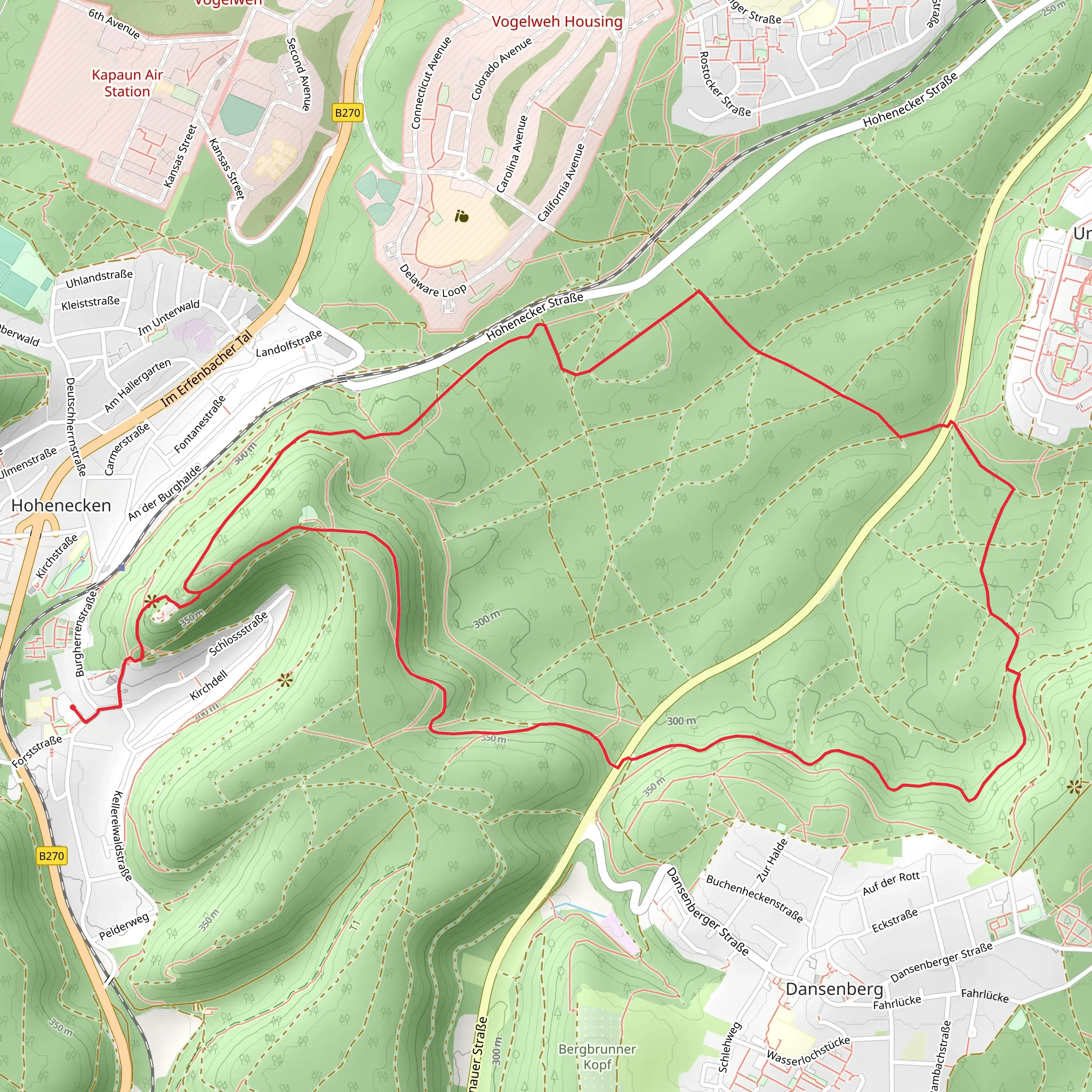 Saar Pfalz Weg Loop mobile static map