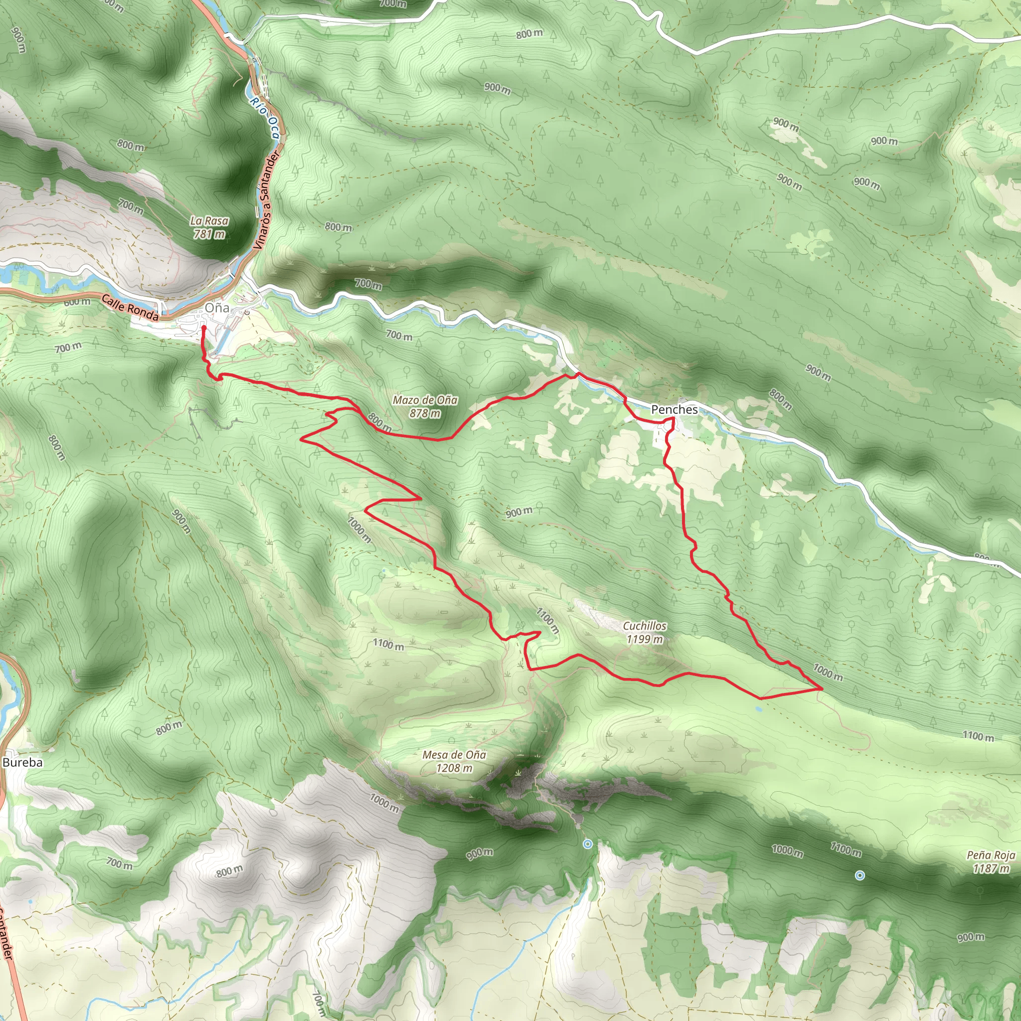 By the Table of Oña PR BU 65 mobile static map