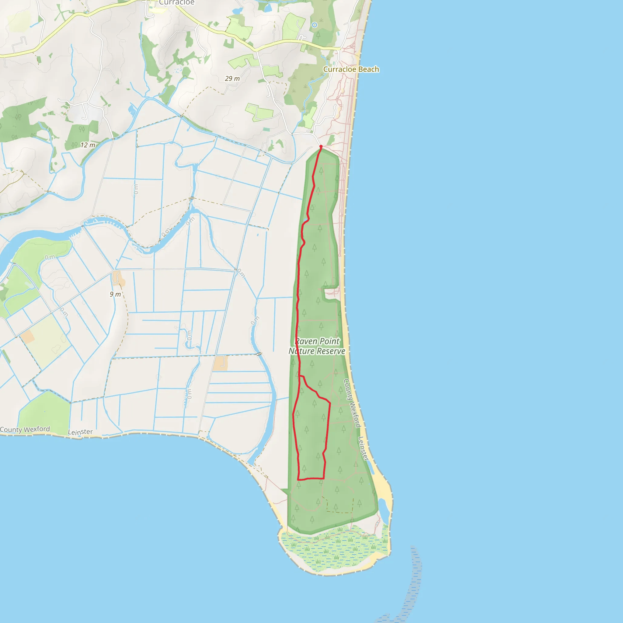 Raven Point Wood mobile static map