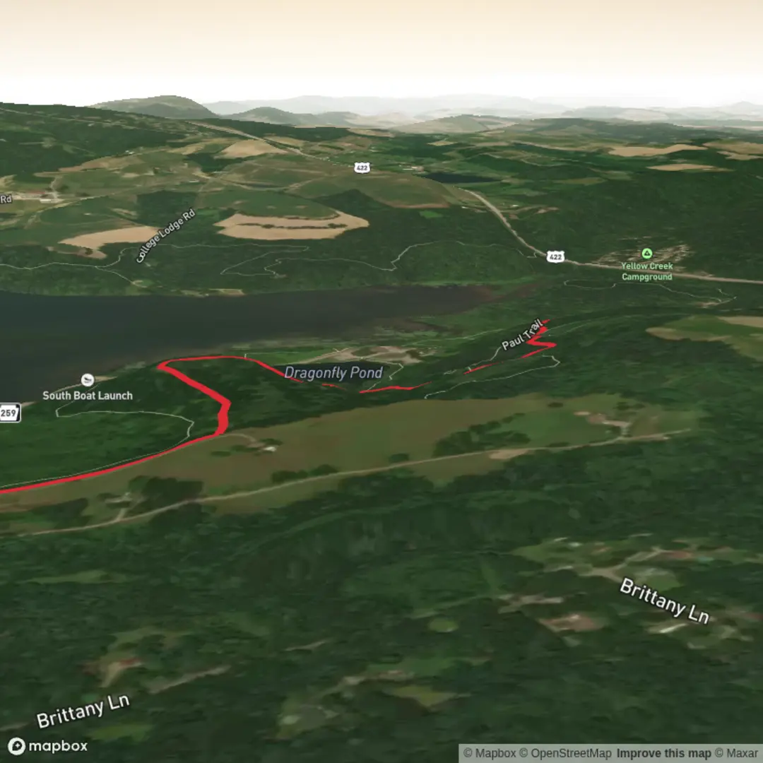 An image depicting the trail Paul Trail and its surrounding area.