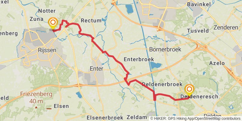 Marskramerpad stage 4 Map