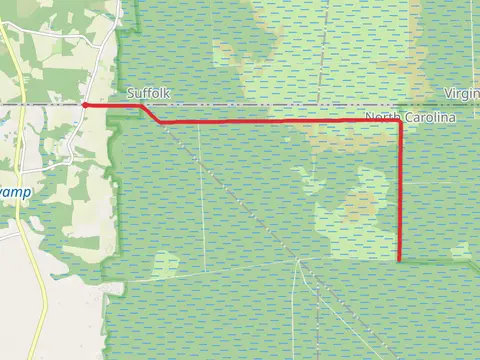 Corapeake Ditch and Forest Line Ditch