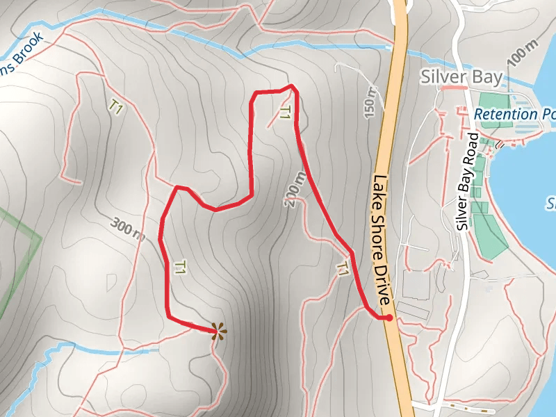 Inspiration Point Trail via Woodside Traill