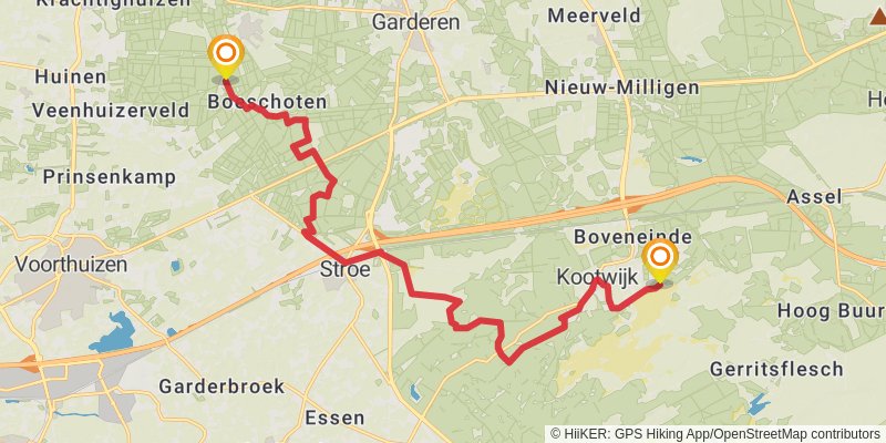 Marskramerpad stage 9 Map