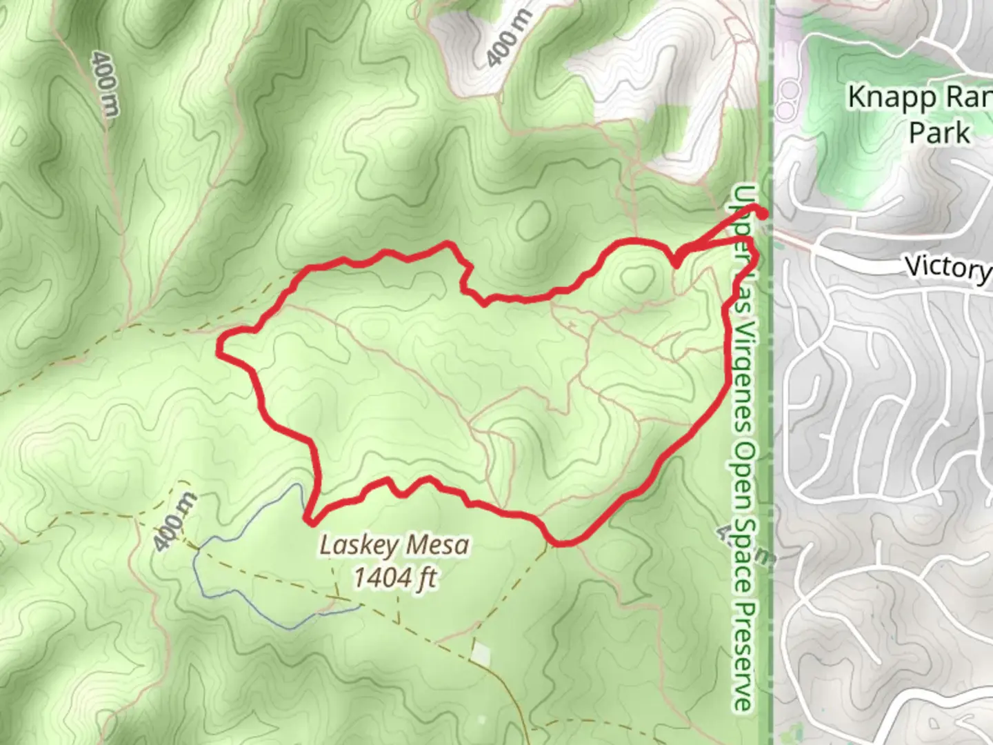 An image depicting the trail East Las Virgenes Canyon - Ahmanson Ranch House Loop Trail and its surrounding area.