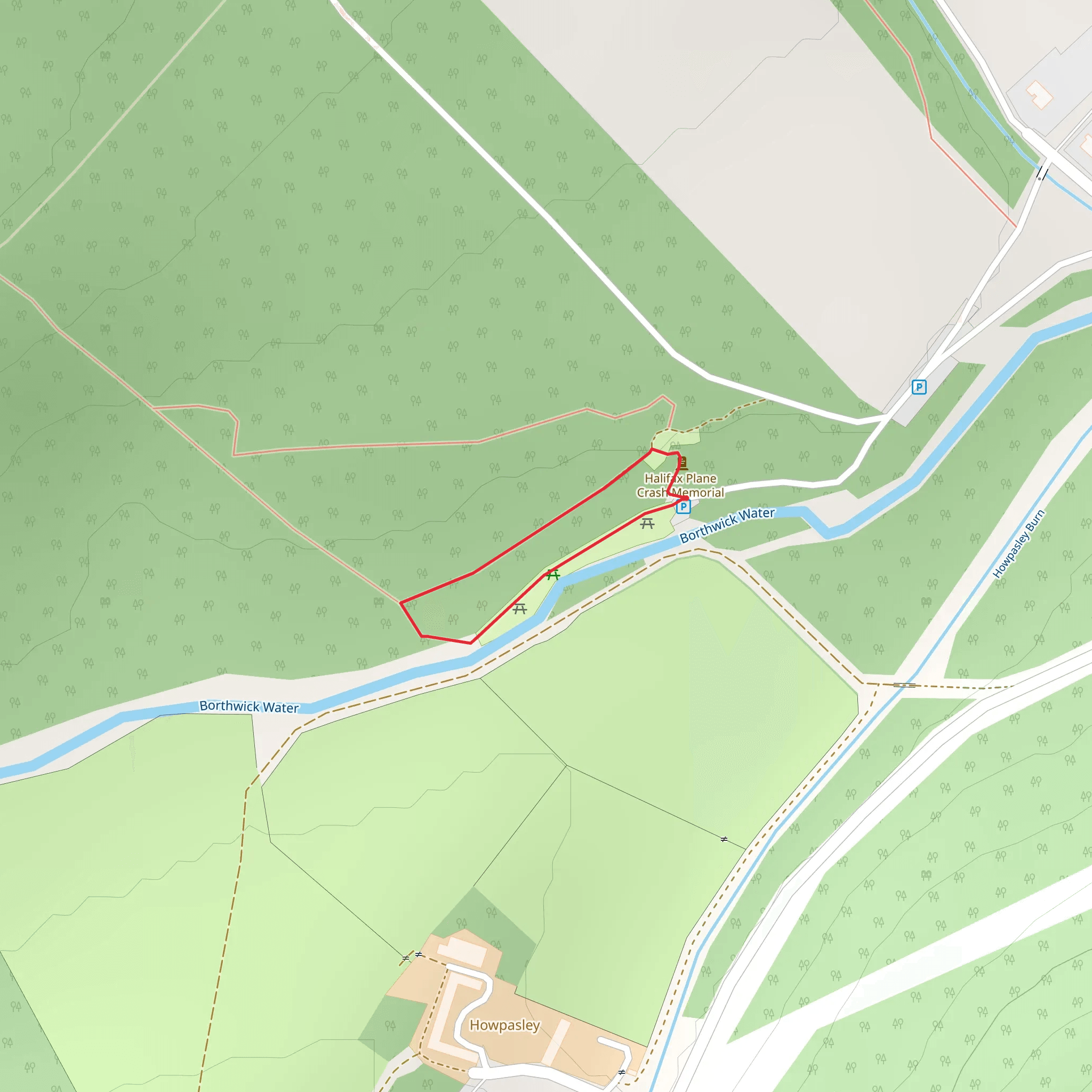 Burnside Trail mobile static map