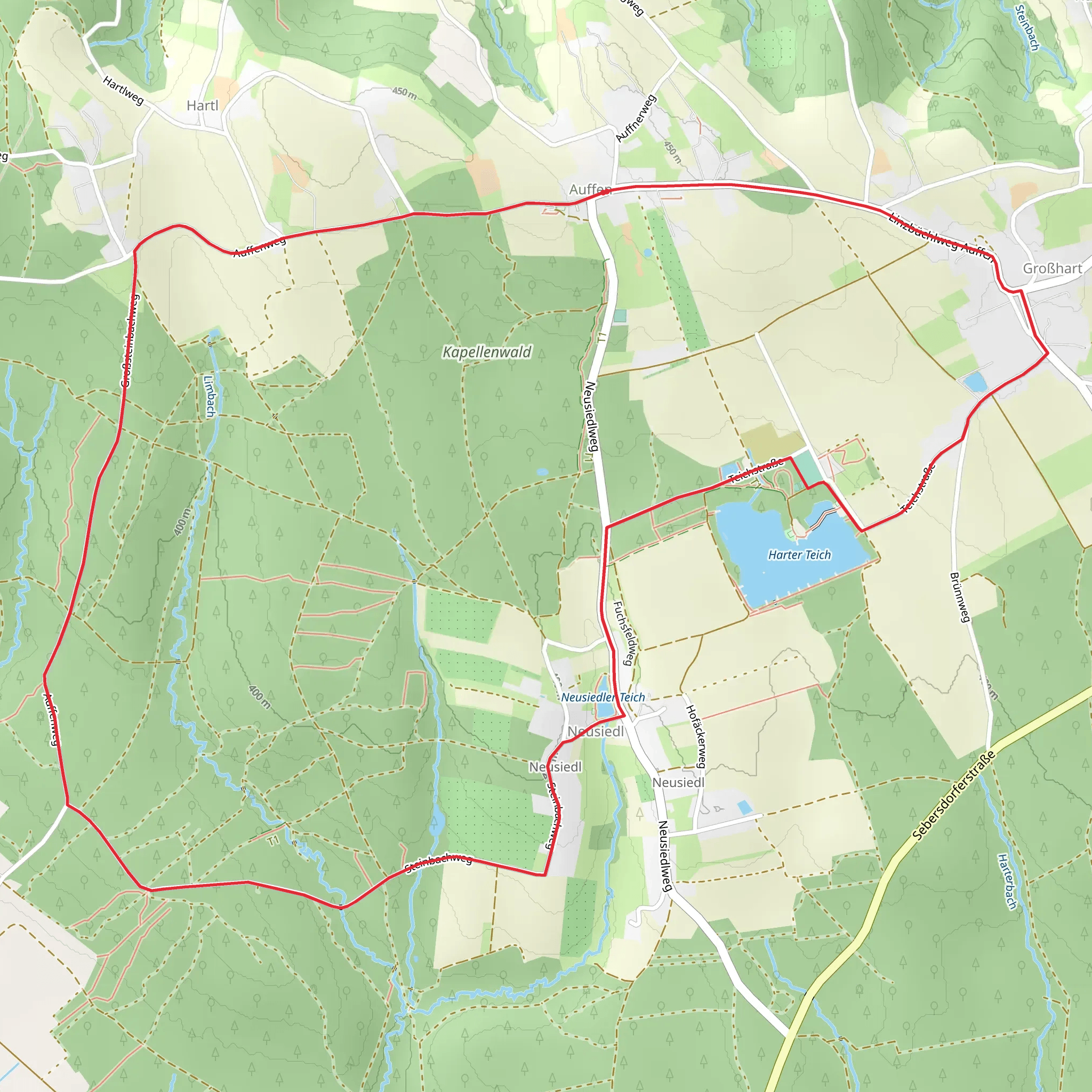 A3 Hofwald-Weg mobile static map