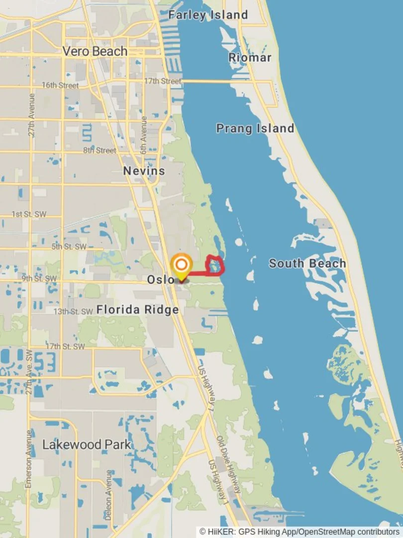 An image depicting the trail Oslo Riverfront Conservation Area Trail and its surrounding area.