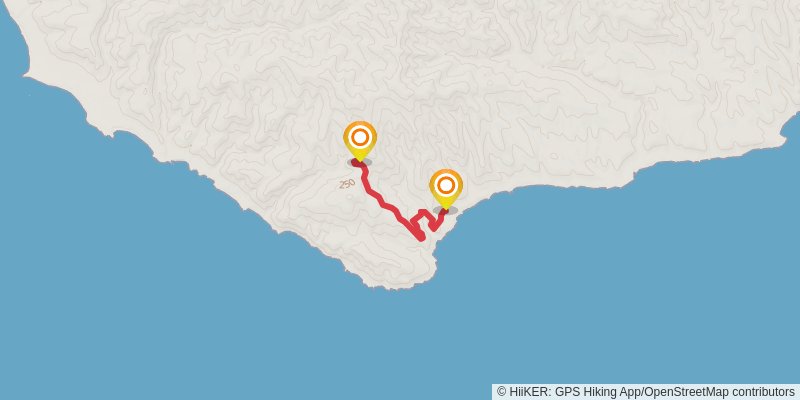 Soledad Road Trail stage 2 Map