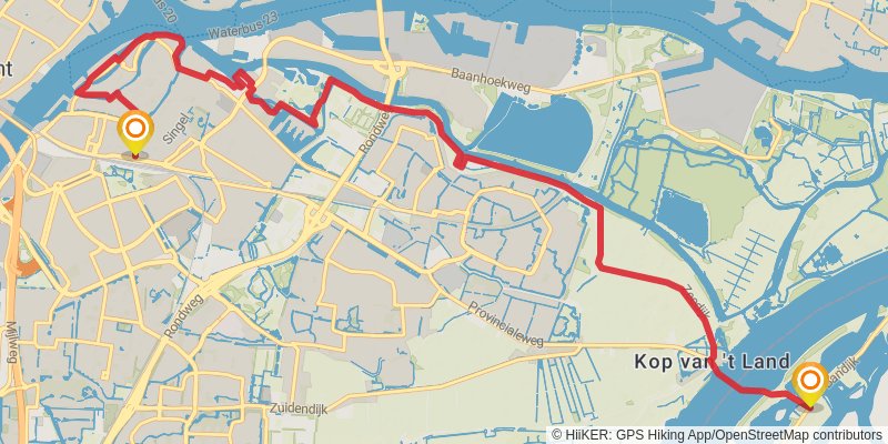 Waterliniepad stage 16 Map