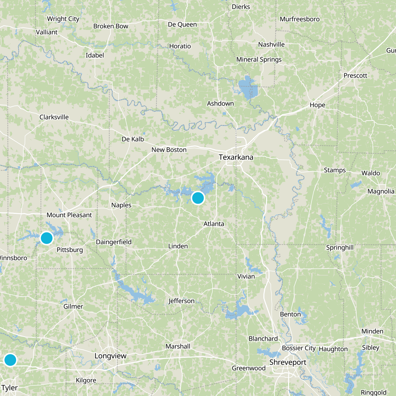 Cass County Static Map