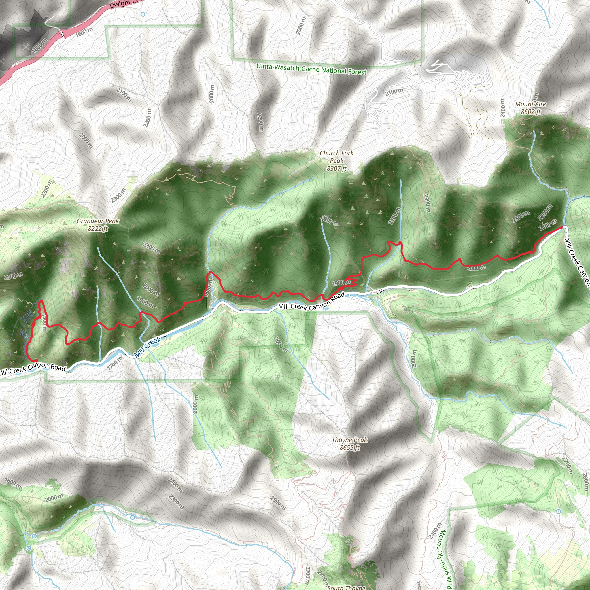 Pipeline Trail mobile static map