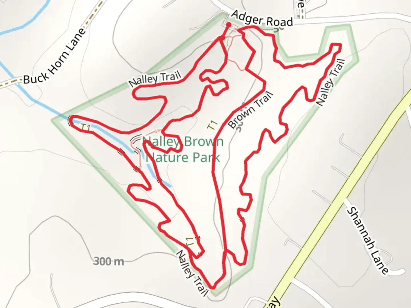 An image depicting the trail Brown Loop Trail and its surrounding area.