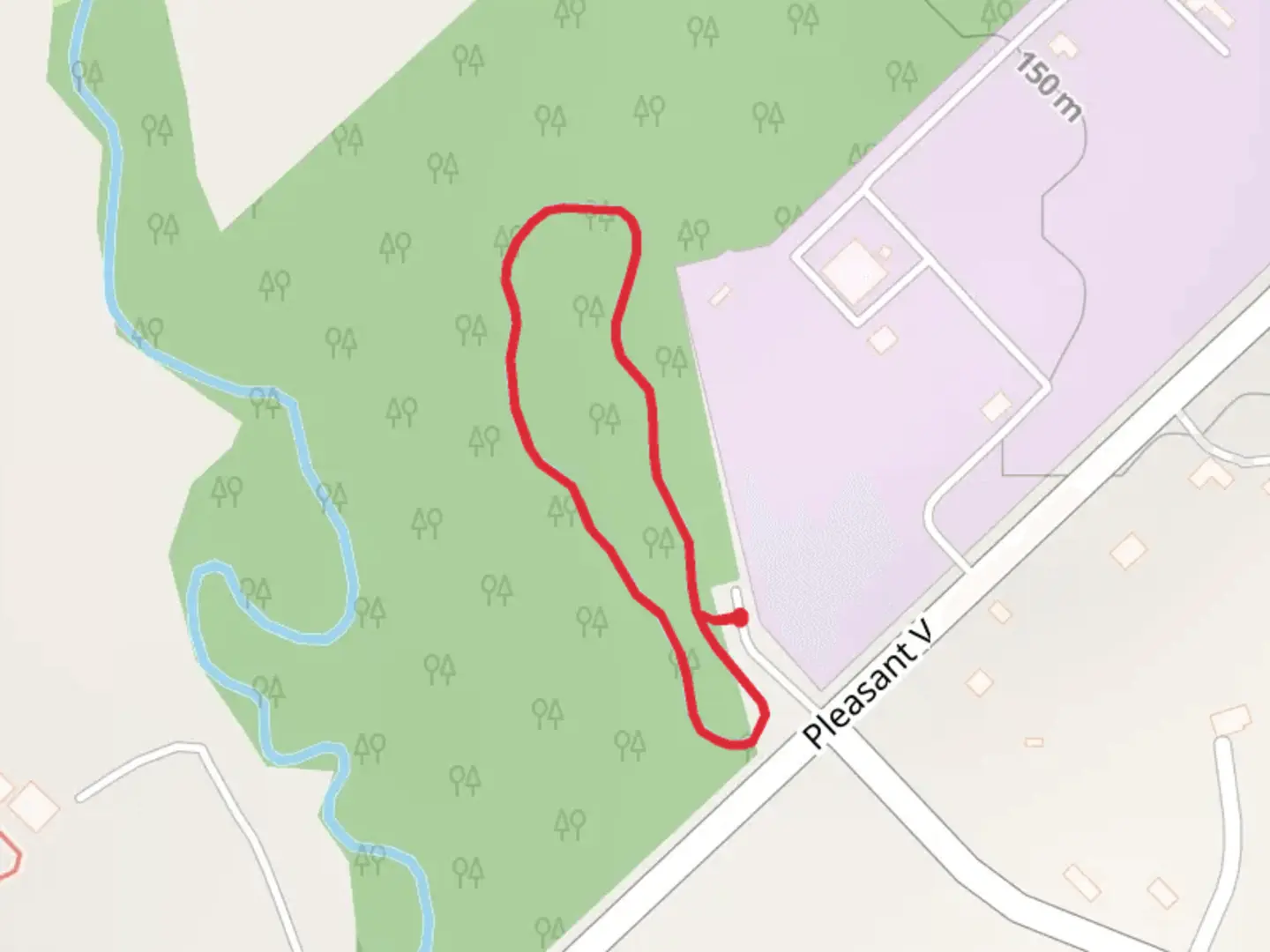 An image depicting the trail Pleasant Valley Road Loop and its surrounding area.