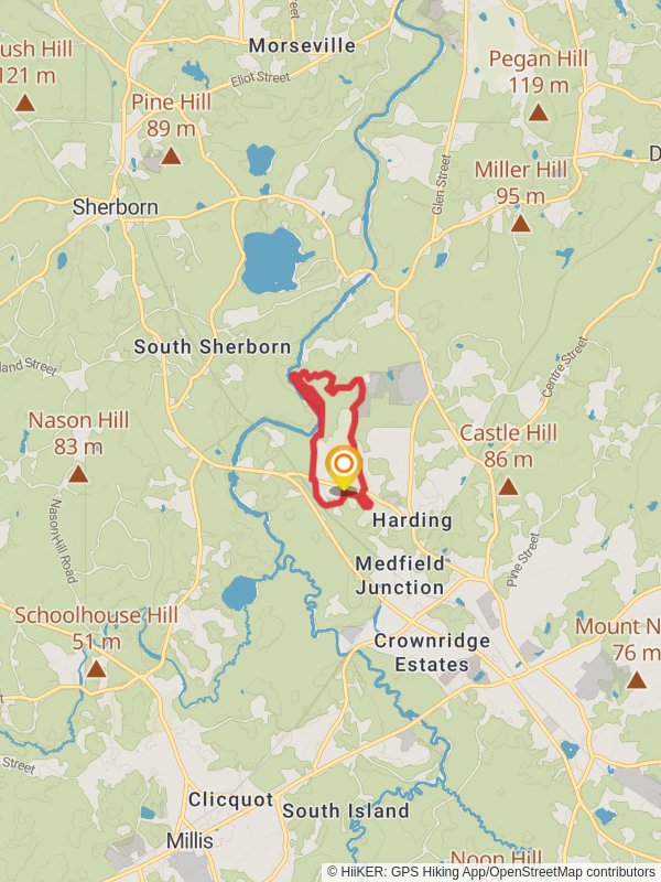 Former Medfield State Hospital Grounds Loop Trail
