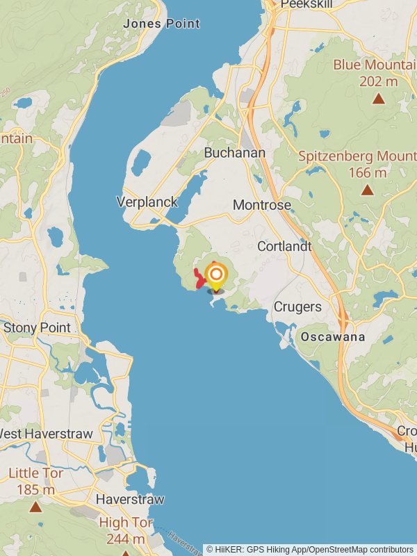 Georges Island Park mobile static map