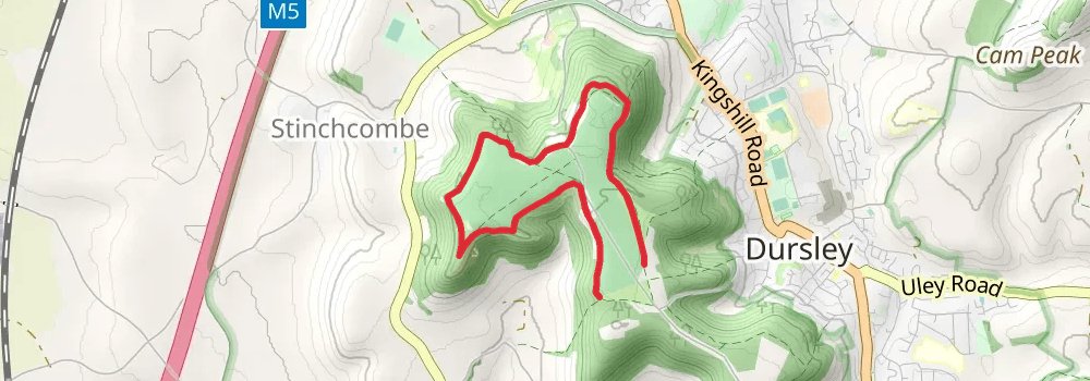 Cotswold Way 11-Day Moderate Tour (Hillwalk Tours) alt 3 Map