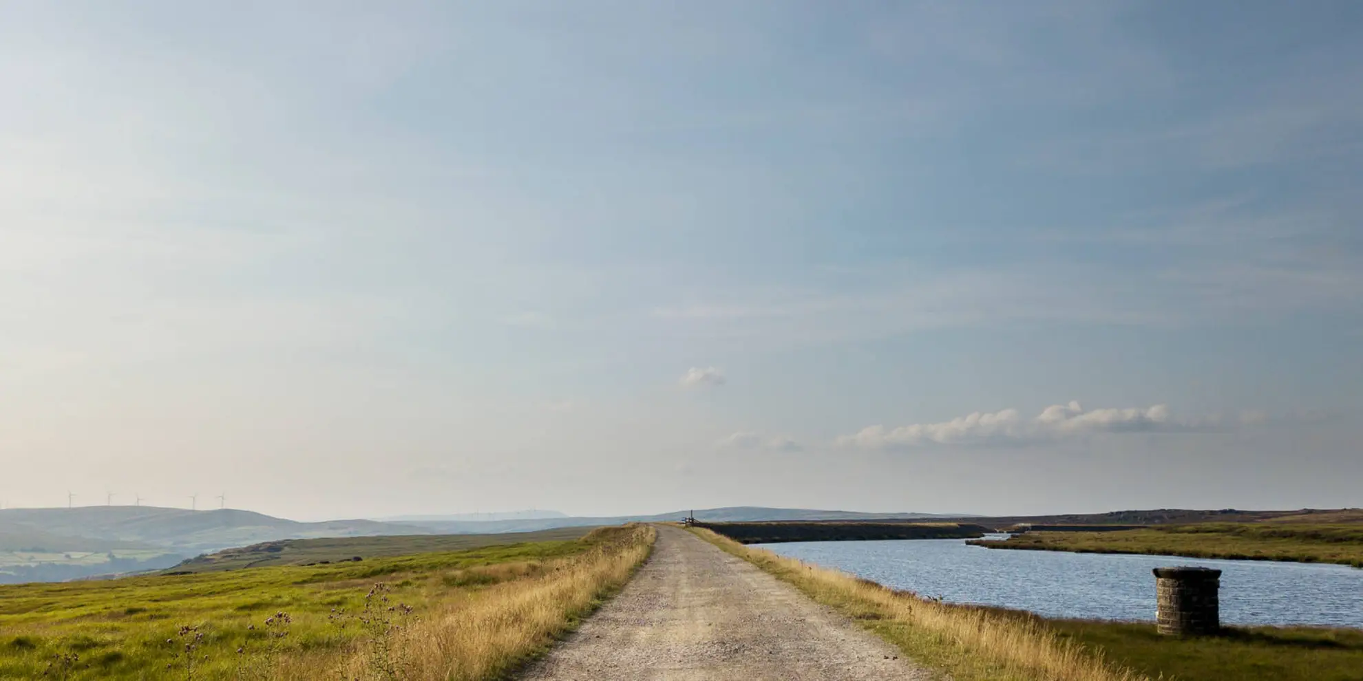 An image depicting the trail Walsden to Warland Reservoir and its surrounding area.