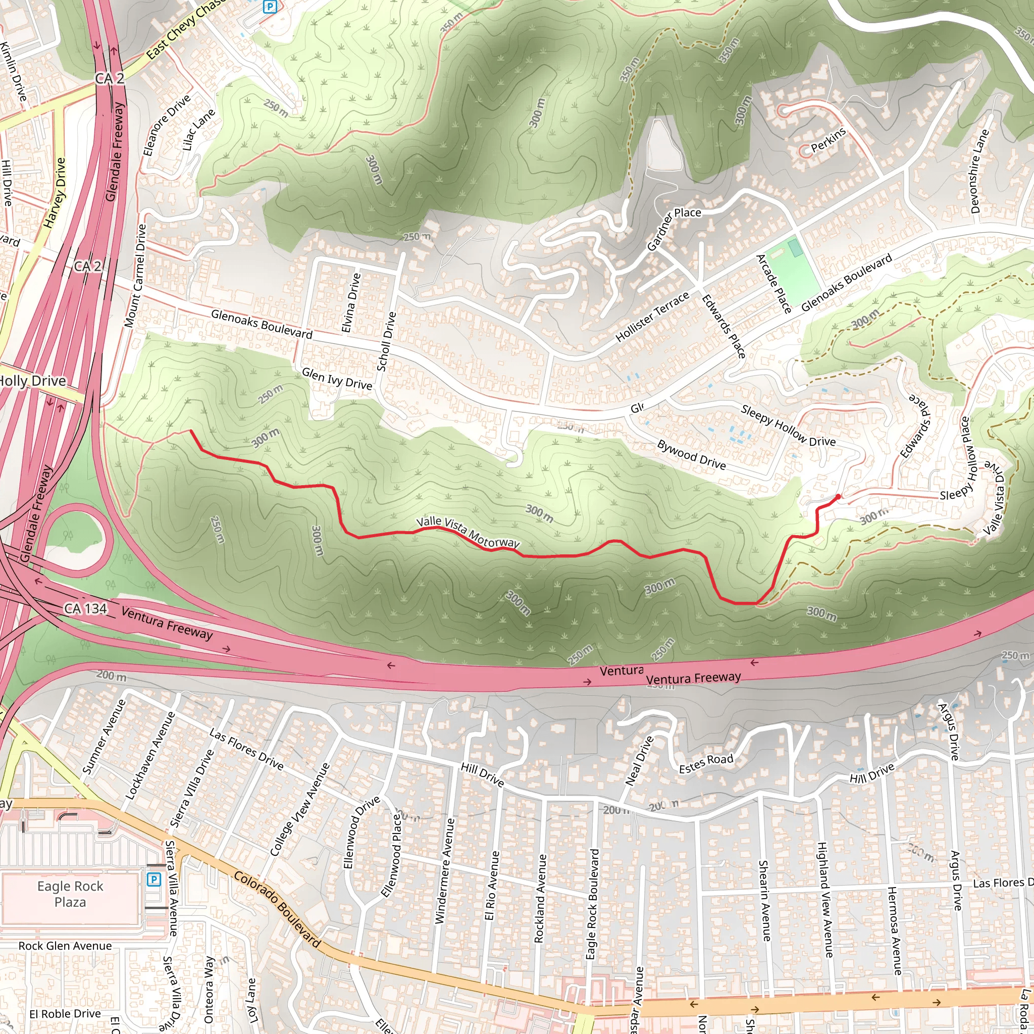 Valle Vista Way mobile static map