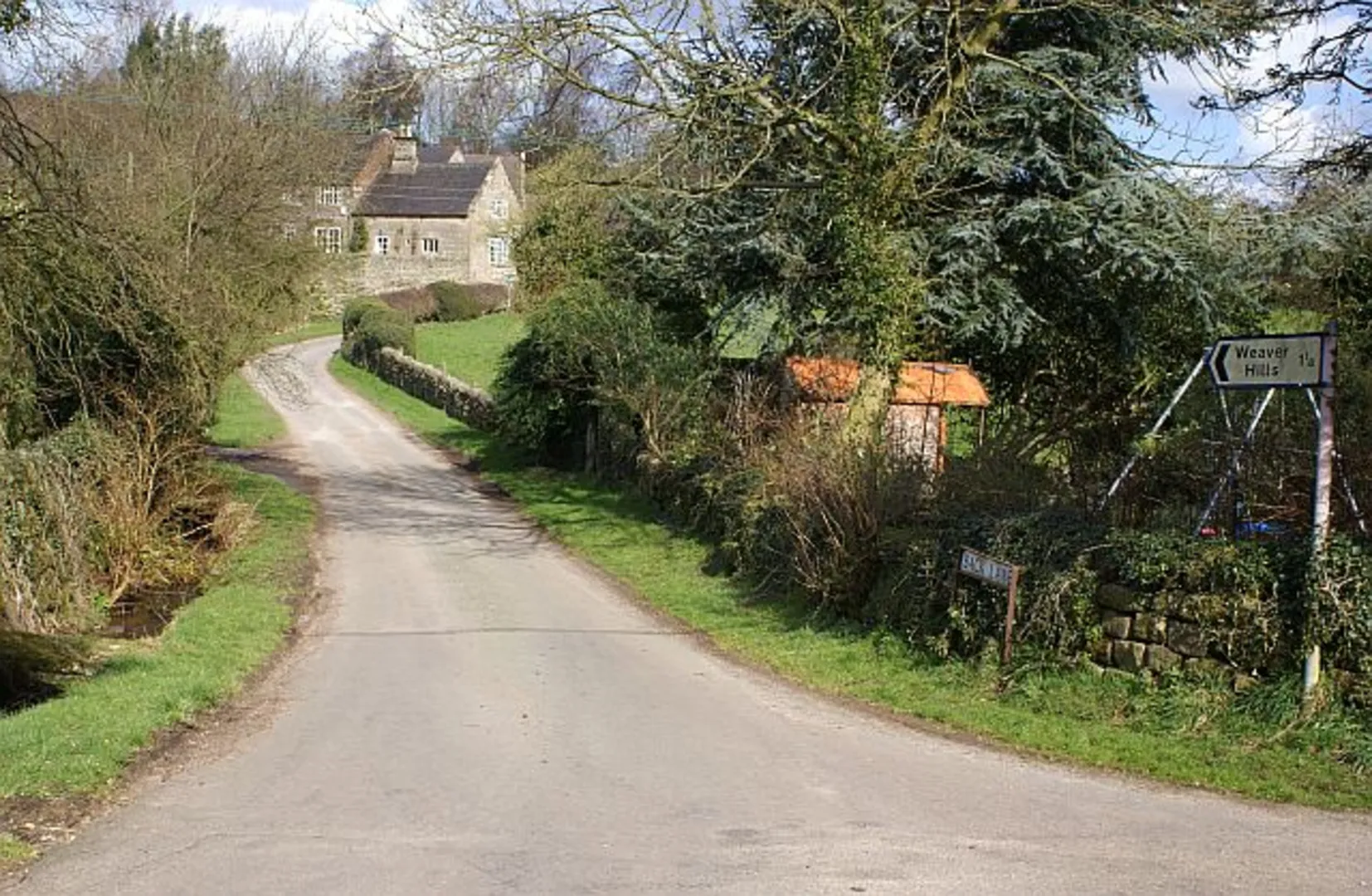 An image depicting the trail The Weaver Hills from Wootton and its surrounding area.