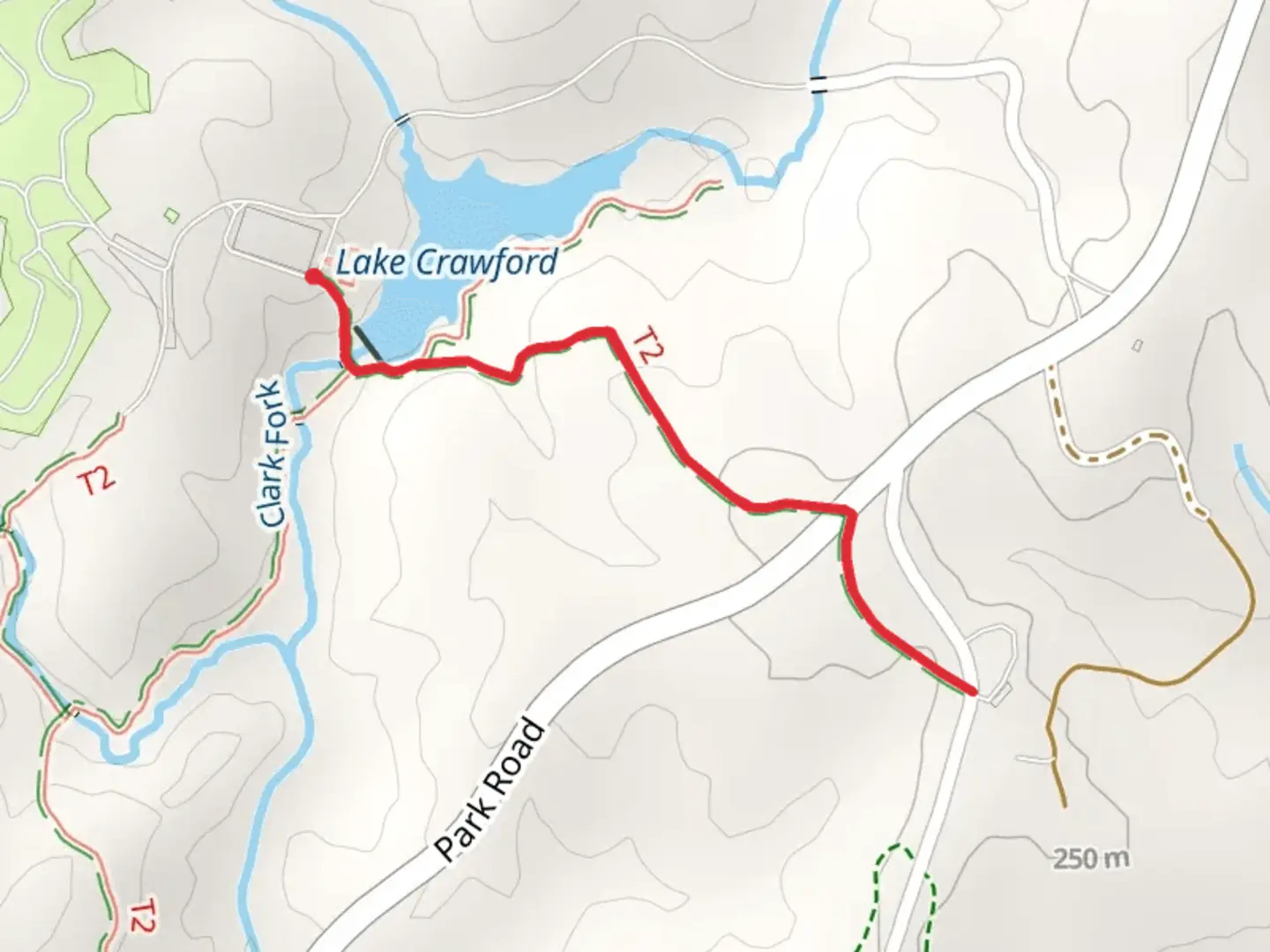 An image depicting the trail Historic Farm Trail and its surrounding area.