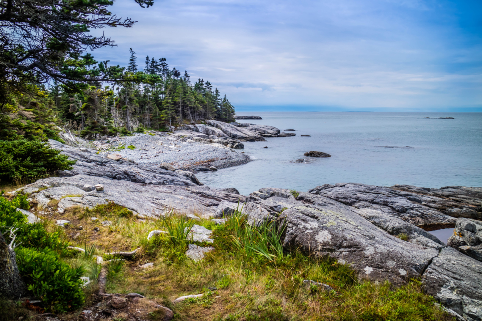An image depicting the trail Ebens Head Trail and its surrounding area.