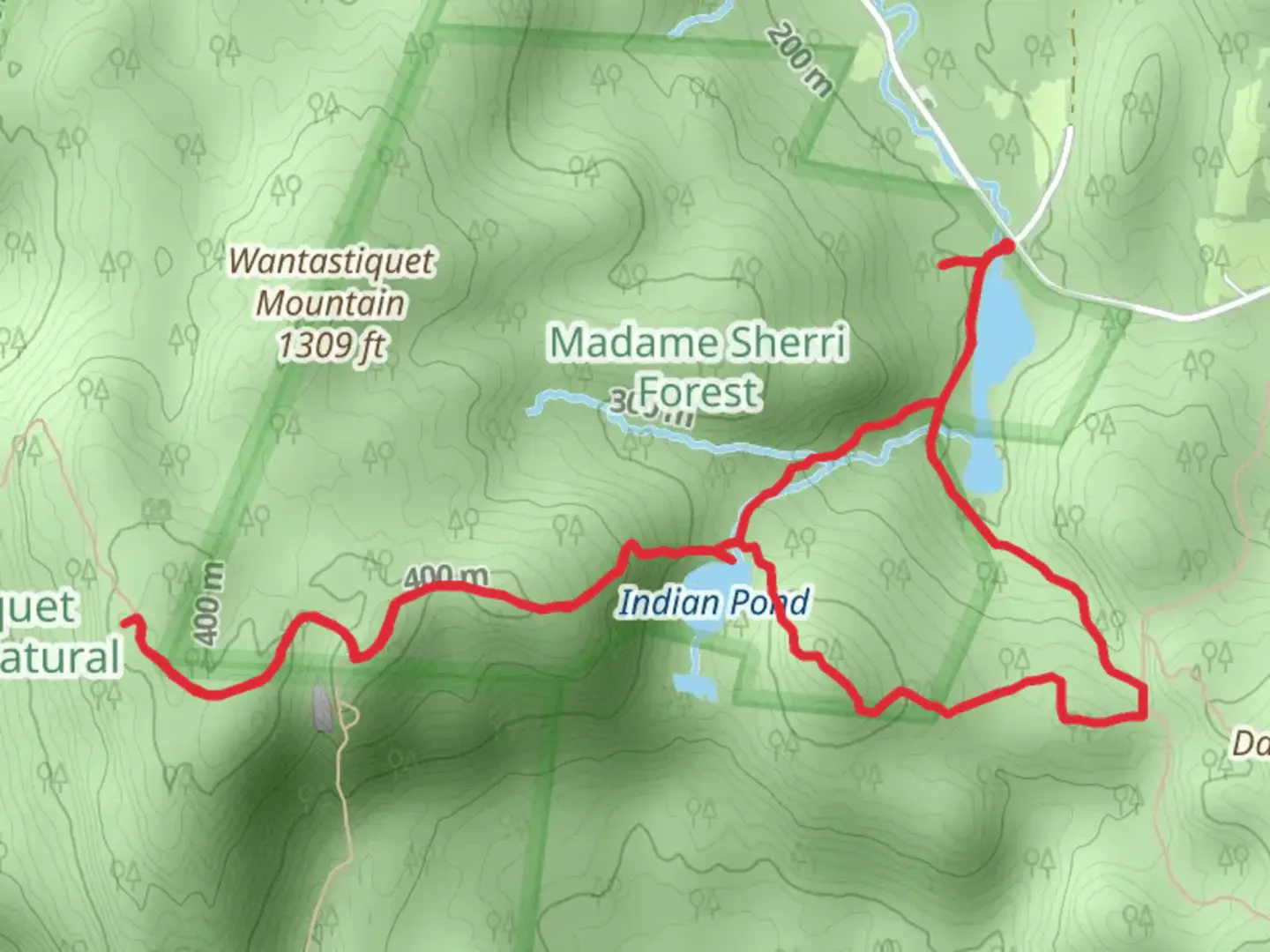 An image depicting the trail Anne Stokes Loop Trail and its surrounding area.