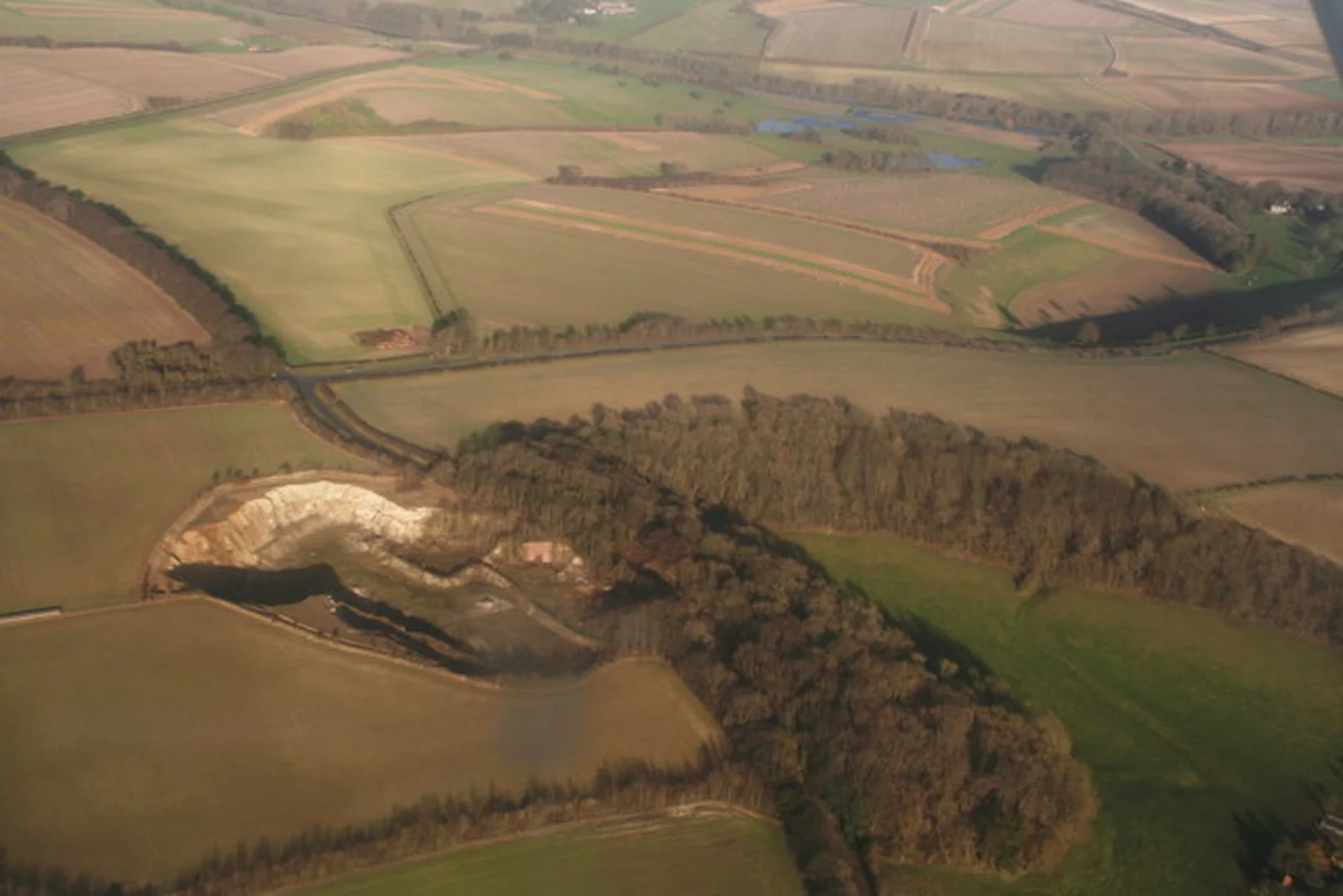 An image depicting the trail Little London - Oxcombe and Bag Enderby Loop and its surrounding area.