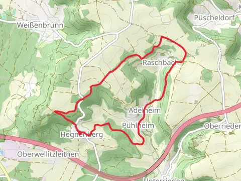 Hegnenberg to Raschbach Loop