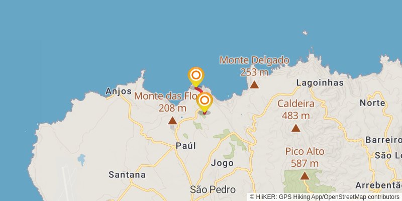Great Route of Santa Maria spur 6 Map